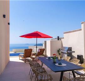 Luxury 4 Bedroom Villa with Infinity Pool, Sauna, Gym, Jacuzzi and Sea Views in Orašac, near Dubrovnik, Sleeps 8